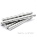 DIN976 Stainless Steel 304 Fastener Semua batang berulir